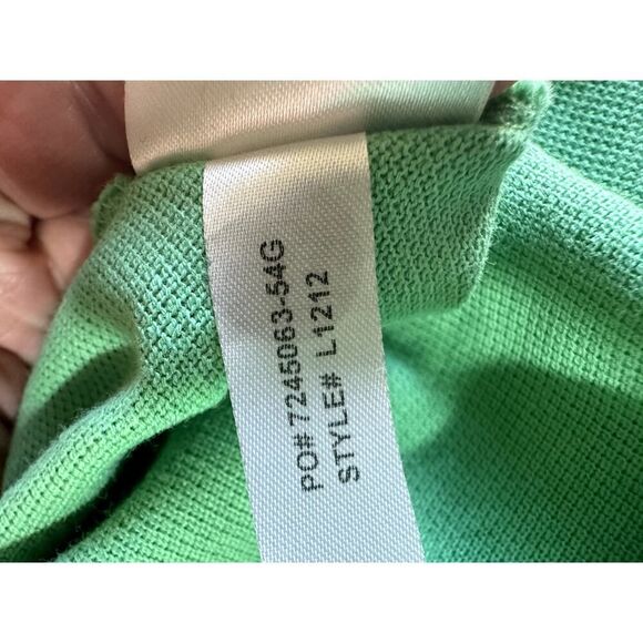 LACOSTE Men's Classic Fit Original Short Sleeve Polo Green Shirt Size Medium - Picture 11 of 11